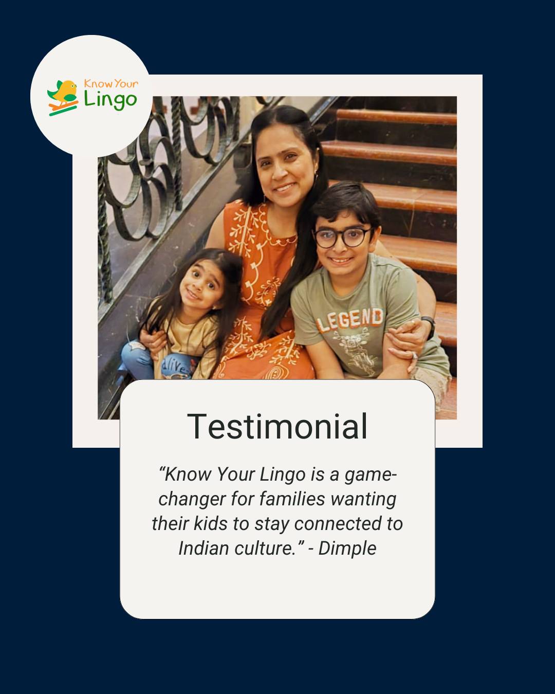 Know Your Lingo testimonials
